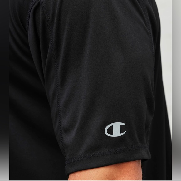 Mesh Sport Tee, Black - Picture 3 of 3